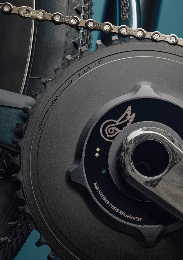 Campagnolo Super Record X crankset detail